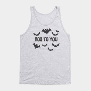 Boo To You Bats Tank Top